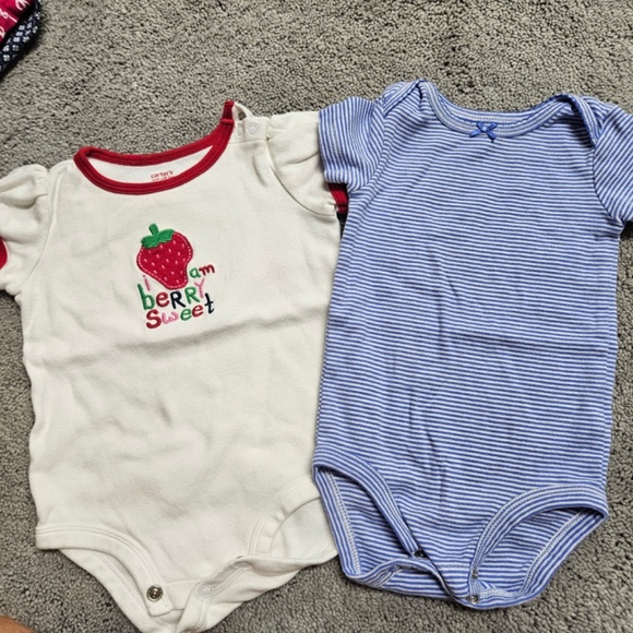 Large Lot 9 - 12 Months Baby Girl Clothes - Various Manufacturers Carters Harley - Picture 9 of 16